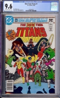 New Teen Titans #1 CGC 9.6 ow/w