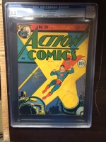 Action Comics #39 CGC 3.5 ow
