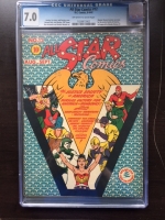 All Star Comics #12 CGC 7.0 ow/w