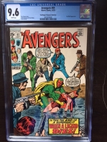 Avengers #81 CGC 9.6 w