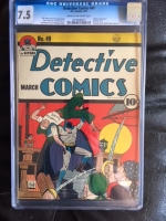 Detective Comics #49 CGC 7.5 cr/ow