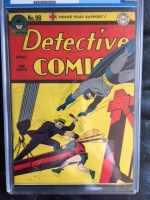 Detective Comics #98 CGC 8.0 cr/ow