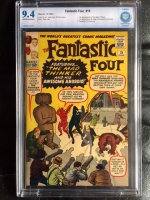 Fantastic Four #15 CBCS 9.4 ow/w