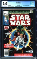 Star Wars #1 CGC 9.0 w