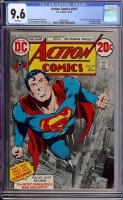 Action Comics #419 CGC 9.6 w