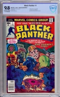Black Panther #1 CBCS 9.8 ow/w Newsstand Edition