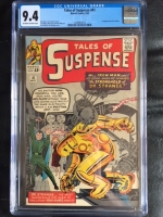 Tales of Suspense #41 CGC 9.4 ow/w