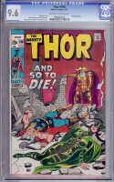 Thor #190 CGC 9.6 ow/w