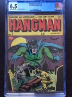 Hangman Comics #7 CGC 6.5 cr/ow
