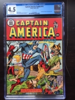 Captain America Comics #11 CGC 4.5 ow