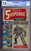 Tales of Suspense #39 CGC 7.0 cr/ow