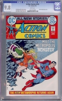 Action Comics #415 CGC 9.8 w