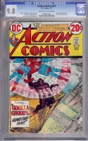 Action Comics #424 CGC 9.8 ow/w