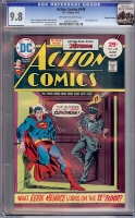 Action Comics #448 CGC 9.8 ow/w Rocky Mountain