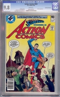 Action Comics #499 CGC 9.8 w Don Rosa Collection