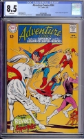 Adventure Comics #364 CGC 8.5 w Bogota