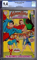 Adventure Comics #368 CGC 9.4 ow/w
