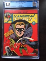 All-American Comics #27 CGC 8.5 ow/w Cosmic Aeroplane
