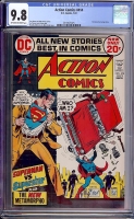 Action Comics #414 CGC 9.8 ow/w