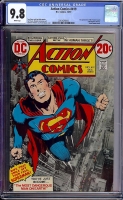 Action Comics #419 CGC 9.8 w