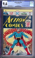 Action Comics #450 CGC 9.6 w