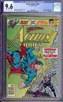 Action Comics #464 CGC 9.6 ow/w