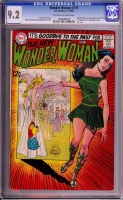 Wonder Woman #179 CGC 9.2 ow/w Bogota