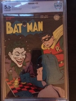 Batman #23 CBCS 5.5 ow/w