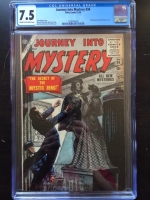 Journey Into Mystery #34 CGC 7.5 cr/ow