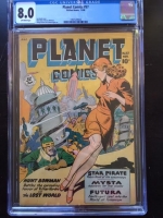 Planet Comics #57 CGC 8.0 ow