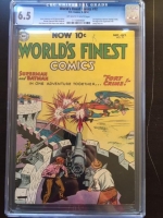 World's Finest Comics #72 CGC 6.5 ow/w