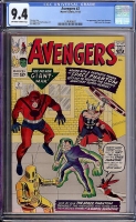 Avengers #2 CGC 9.4 ow/w