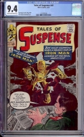 Tales of Suspense #42 CGC 9.4 cr/ow