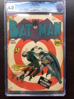 Batman #7 CGC 4.0 cr/ow