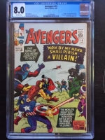 Avengers #15 CGC 8.0 ow