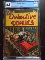 Detective Comics #111 CGC 6.5 cr/ow