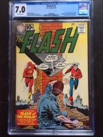 Flash #123 CGC 7.0 ow