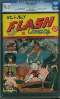 Flash Comics #7 CGC 9.0 ow/w