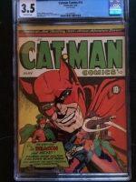 Catman Comics #10 CGC 3.5 ow