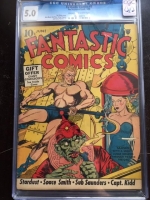 Fantastic Comics #7 CGC 5.0 cr/ow
