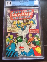 Justice League of America #21 CGC 9.4 ow/w