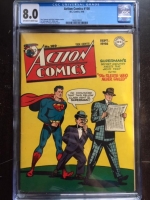 Action Comics #100 CGC 8.0 ow/w