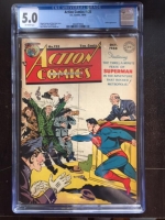 Action Comics #125 CGC 5.0 ow