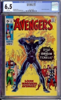 Avengers #87 CGC 6.5 w