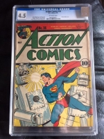 Action Comics #36 CGC 4.5 ow