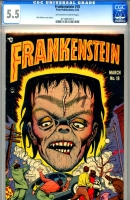 Frankenstein #18 CGC 5.5 ow/w
