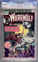 Werewolf By Night #33 CGC 9.6 ow/w