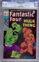 Fantastic Four #112 CGC 9.2 ow/w