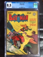 Batman #34 CGC 8.5 ow