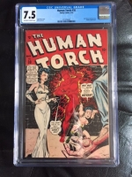 Human Torch #30 CGC 7.5 ow/w